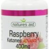Natures Aid 400mg Raspberry Ketones Advance Plus Capsules - Pack of 60 Capsules