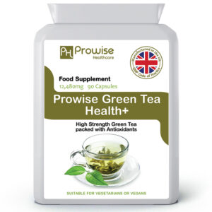 Green Tea Health+ 90 Cap 12,480mg by Prowise Healthcare