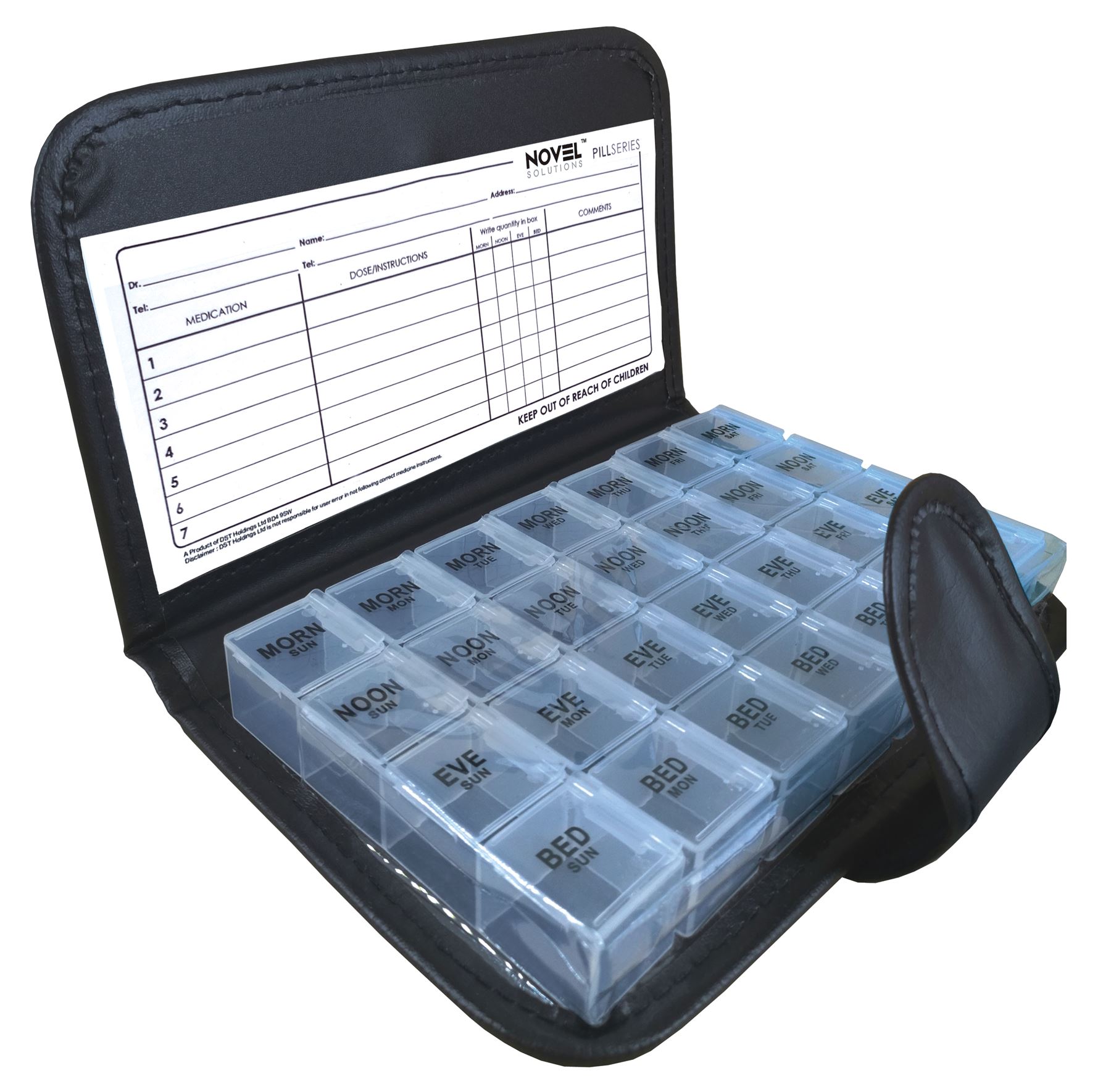 7 Day Pill Wallet Box organiser 7 Day Pill Wallet Box organiser