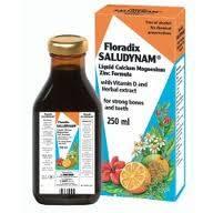 Floradix Saludynam Liquid Calcium/ Magnesium/ Zinc and Vitamin D Formula 250ml