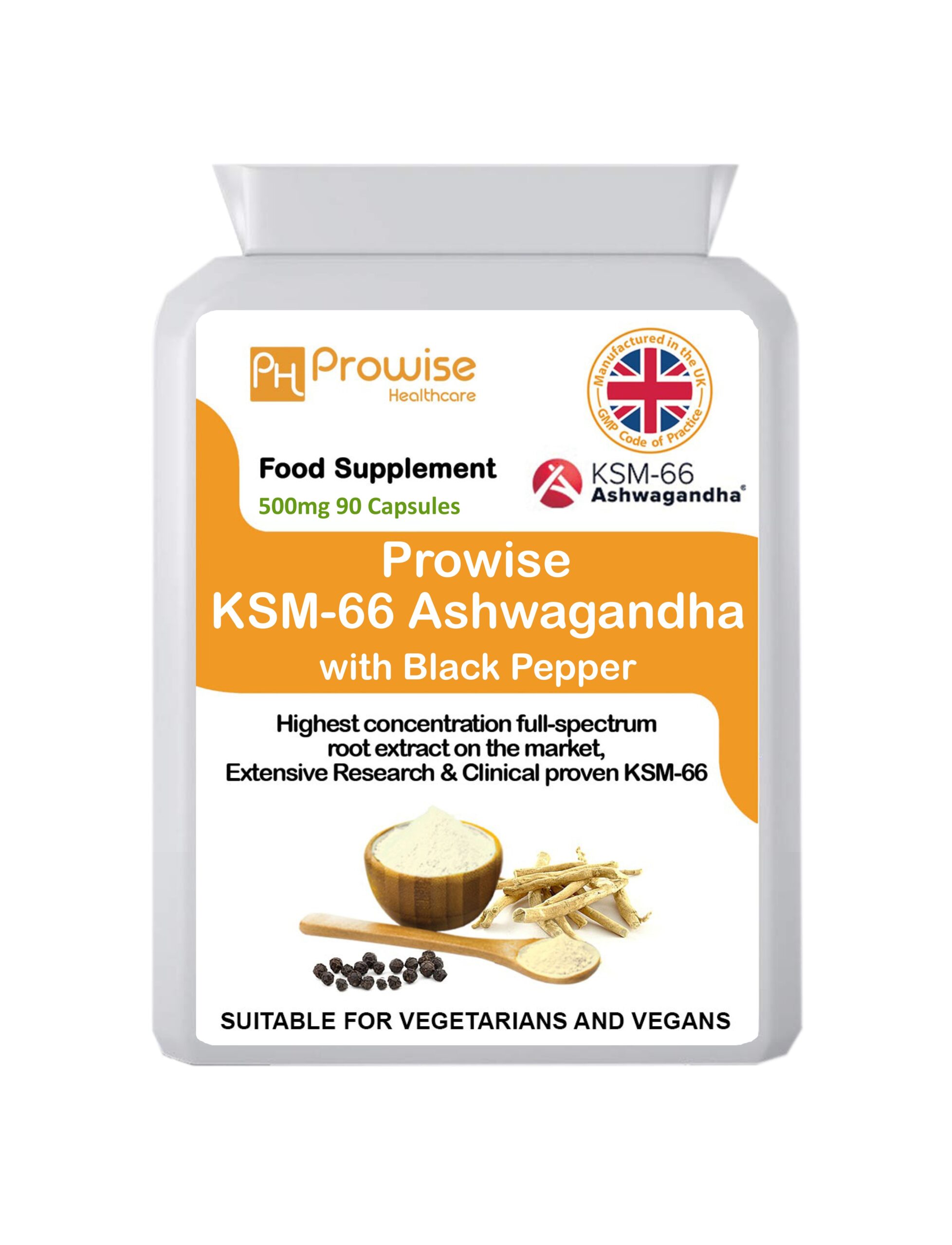 Ashwagandha with Organic Black Pepper Ashwagandha with Organic Black Pepper