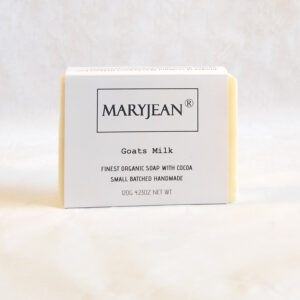 Organic Scottish Goats Milk Soap Handmade With Cocoa 120G