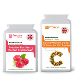 Raspberry Ketones + Vitamin C by Prowise Healthcare