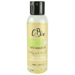 Hemp body and hair oil