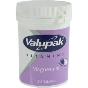 Valupak Magnesium Tabs 150mg 30