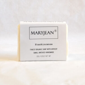 Organic Scottish Frankincense Soap Handmade With Apricot 120G