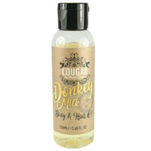Cougar Donkey Milk Body & Hair Oil Moisturiser 100ml