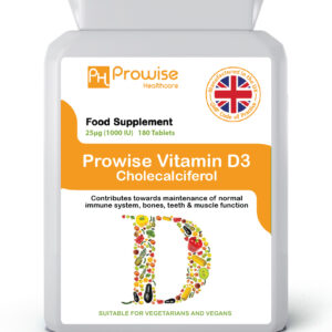 Vitamin D3 1000iu 180 Tablets by Prowise Healthcare