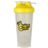 Chaos Crew Protein Shaker Bottle Yellow 600ml