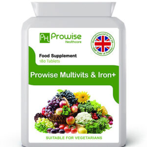 Multivits and Iron+ 180 Tablets by Prowise Healthcare