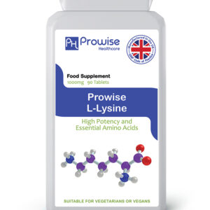 L-Lysine 1000mg 90 Capsules by Prowise Healthcare