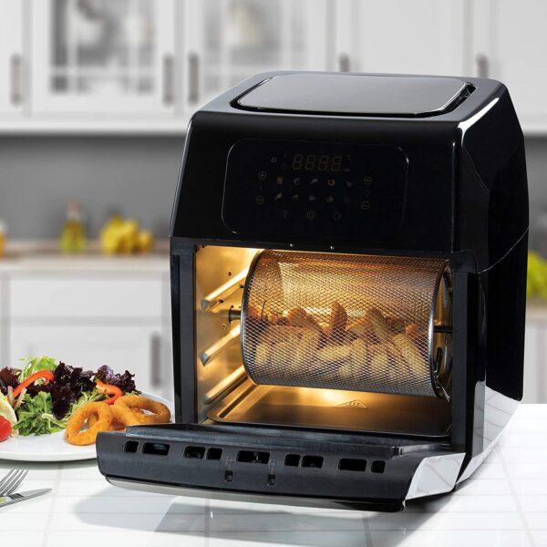 Daewoo 12L Rotisserie Air Fryer Oven with Rapid Air Circulation