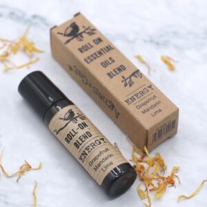 Agnes + Cat Roll On Essential Oil Blend - ENERGY - Image 2