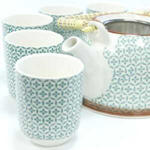 Alternative view of Herbal Teapot Set - Green Mosaic