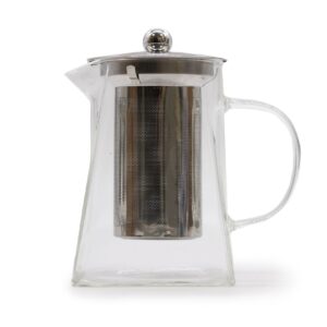 Alternative view of Glass Infuser Teapot - Tower Shape - 780ml